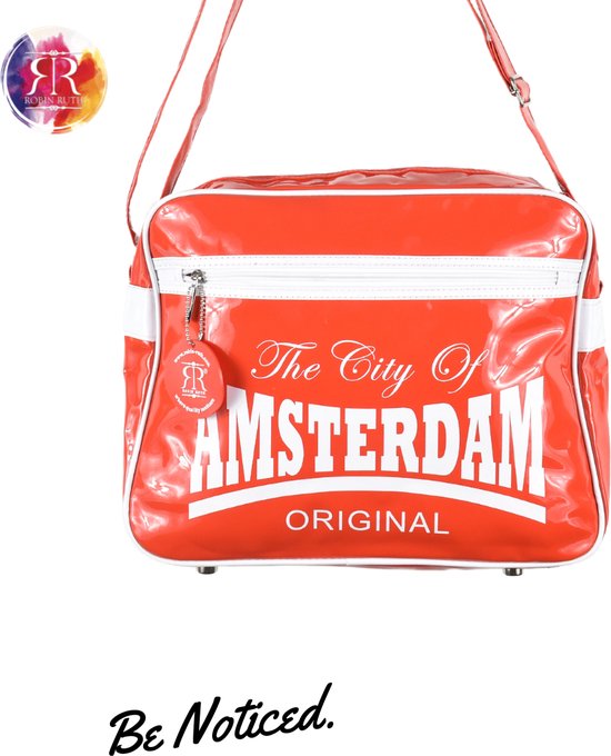 Robin Ruth Originals Amsterdam Schoudertas - Rood