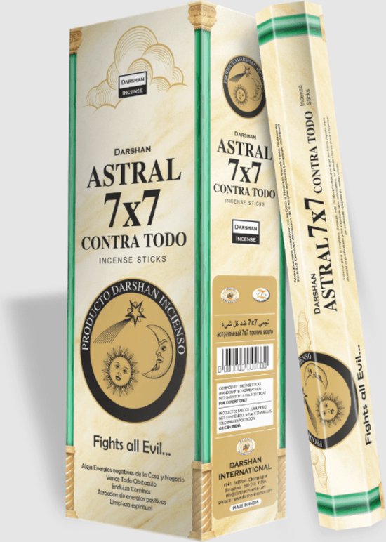 Darshan Astral 7 x 7 Fights all Evil Hexa 6 x (10 Sticks
