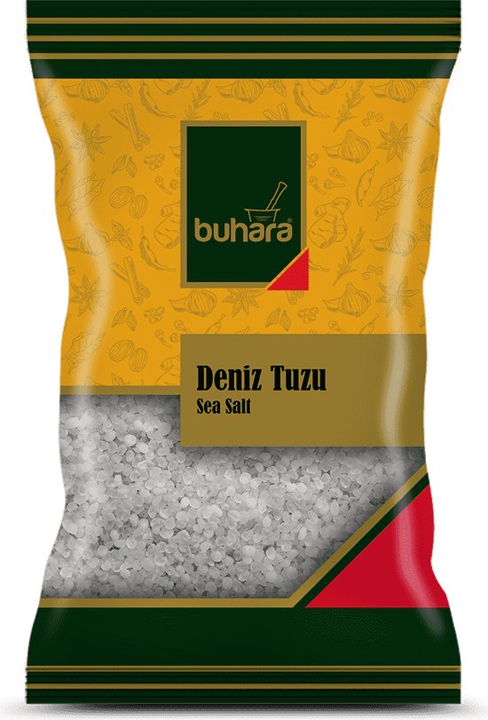 Buhara - Zee Zout Grof - Deniz Tuzu Iri - Sea Salt - 100 gr
