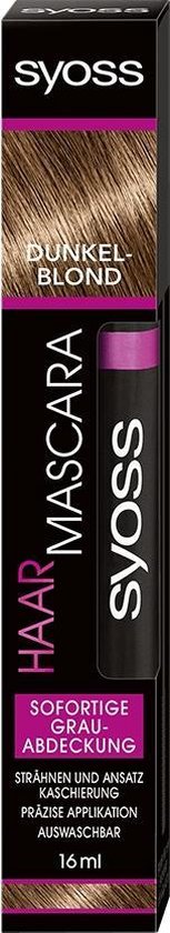 Syoss Haarmascara Donkerblond 16 ml