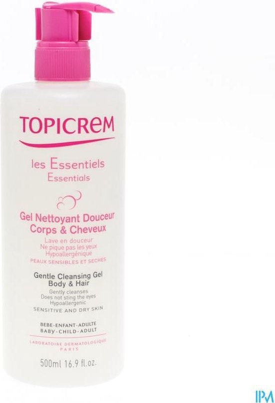 Topicrem Ultra-Hydraterende Reinigingsgel 500 ml
